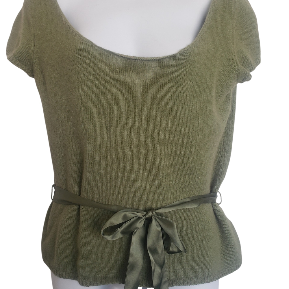 Banana Republic Angora Cap Sleeve Sweater